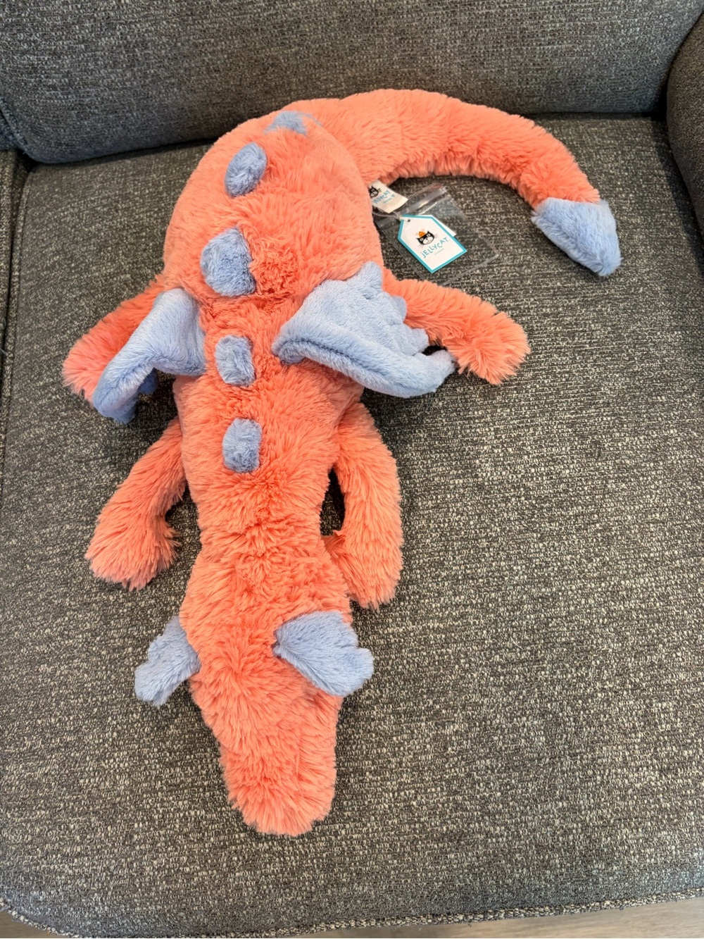 Jellycat Large Persimmon Dragon